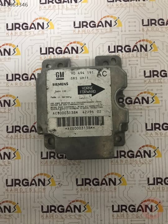 90494191AC SIEMENS  TOYOTA HILUX AİRBAG BEYNİ