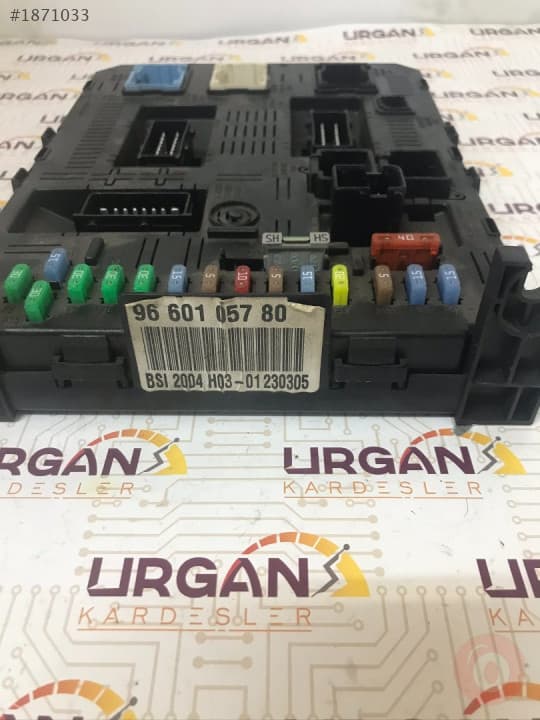 9660105780 BSI 2004- H3 PEUGEOT 307 JOHNSON CONTROLS BSI