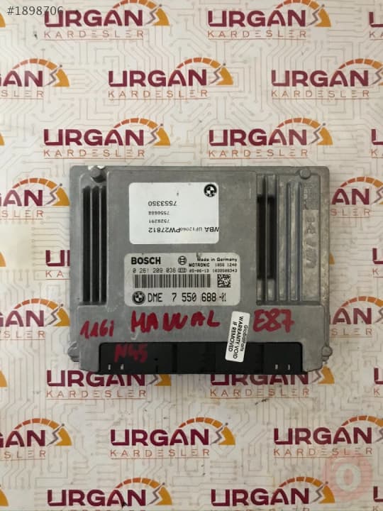 0261209036 7550688 BMW E87 MOTOR BEYNİ BOSCH