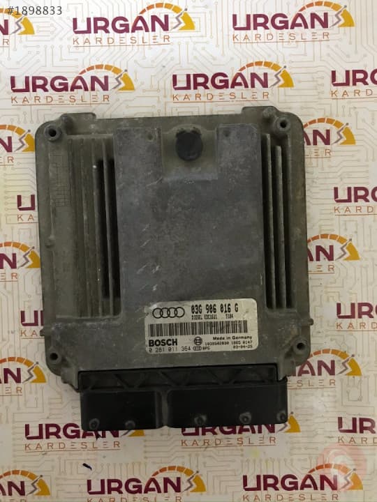 0281011364 03G906016G EDC16U1 AUDİ A3 MOTOR BEYNİ BOSCH