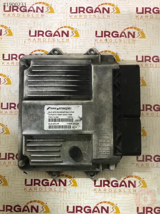 51843361 MJD 6F3.PI FİAT GRANDE PUNTO MOTOR BEYNİ M.MARELLİ