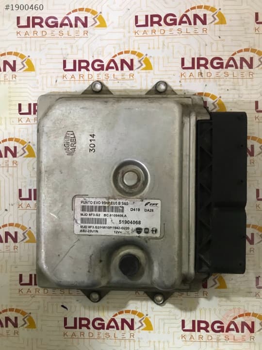 51904068 MJD8F3.G2 FİAT PUNTO MOTOR BEYNİ MAHNETTİ MARELLİ