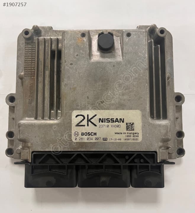 23710 XH30D 0281034007 INFINITI EX30d MOTOR BEYNİ