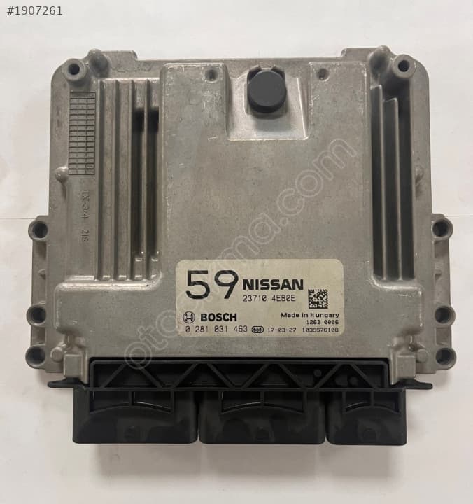 23710 4EB0E  0281031463 NISSAN QASHQAI MOTOR BEYNİ