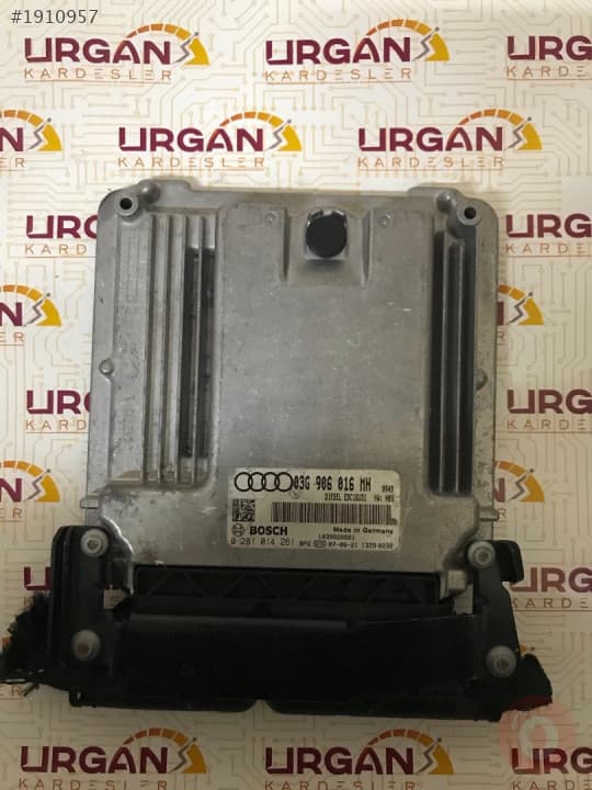 0281014261 03G906016MH EDC16U31 AUDİ A6  MOTOR BEYNİ BOSCH