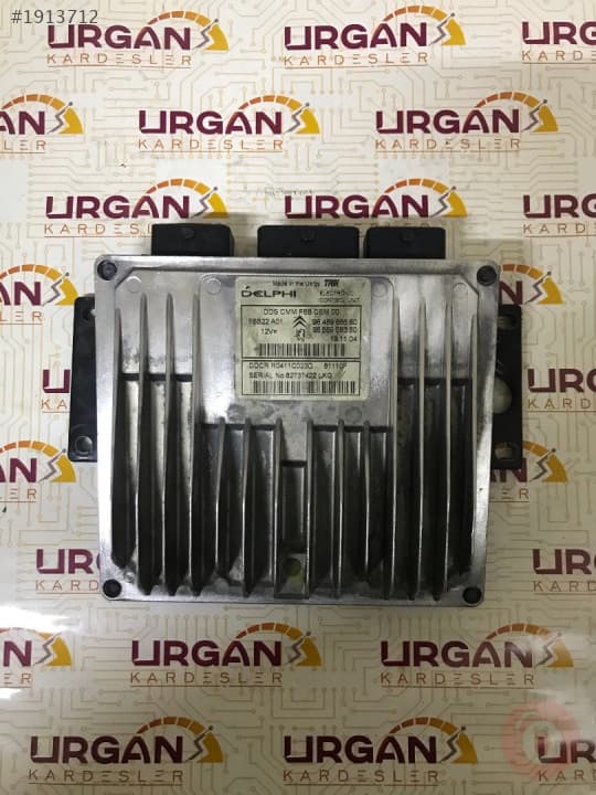 9648966680 9656908380 DDCR CİTROEN C3 MOTOR BEYNİ DELPHİ