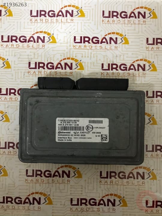 A2709001900 5WS40953C-B MERCEDES W246 KONTROL ÜNİTESİ
