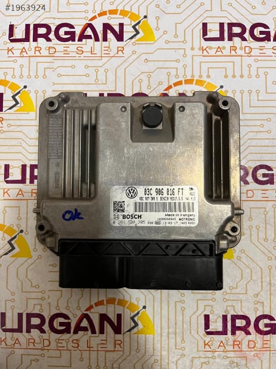 03C906016FT 0261S08205 VW GOLF MOTOR BEYNİ