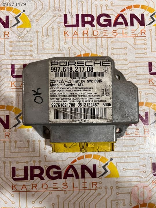 99761821708 PORSCHE 911/987/997/CAYMAN AİRBAG BEYNİ