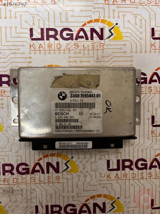 3360 7595847 BMW X6 ARKA DEFRANSİYEL BEYNİ