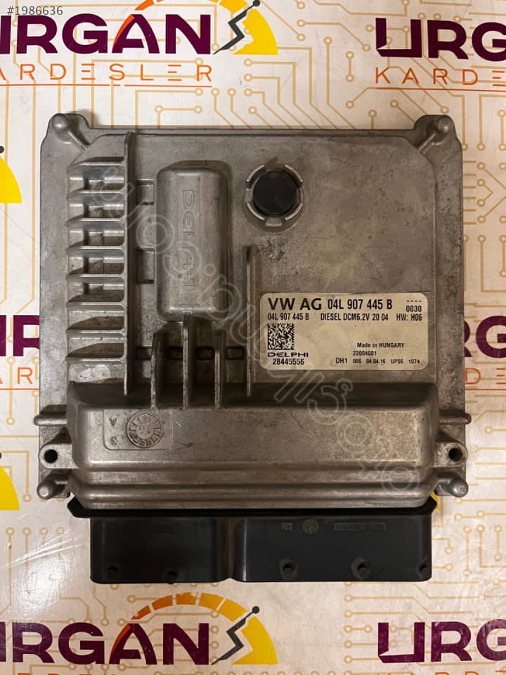 04L907445B 28445556 VW GOLF 7 1.6TDI MOTOR BEYNİ