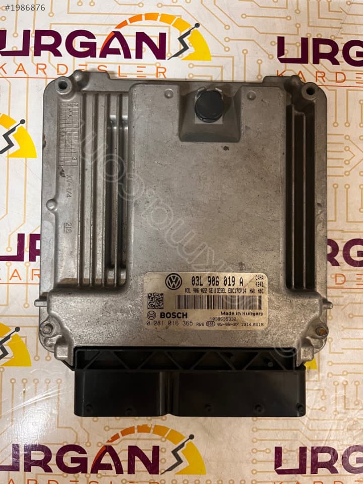 03L906019A 0281016365 SEAT EXEO MOTOR BEYNİ