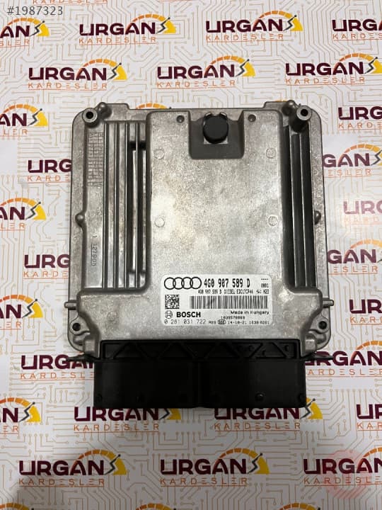 4G0907589D 0281031722 AUDI A6 3.0TDI Bi-Turbo MOTOR BEYNİ