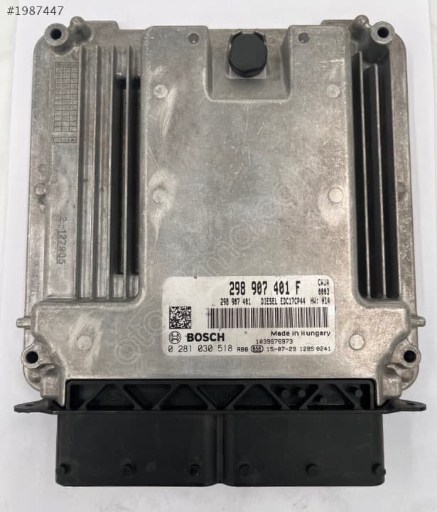 298907401F 0281030518 PORSCHE PANAMERA 3.0 MOTOR BEYNİ