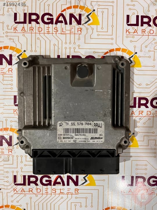 55578704 0281017587 OPEL MERİVA MOTOR BEYNİ