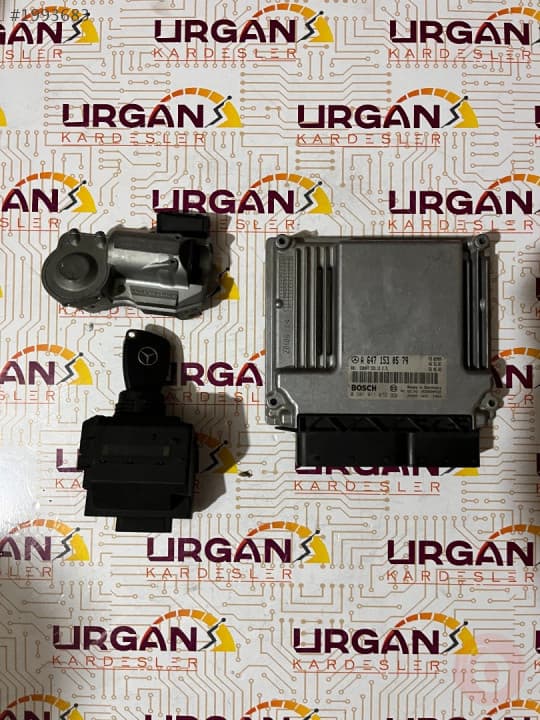 A6471530579 0281011072 MERCEDES BENZ E-CLASS MOTOR BEYİN SET