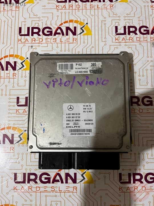 A6519009302 A6519010702 MERCEDES BENZ VİTO MOTOR BEYNİ