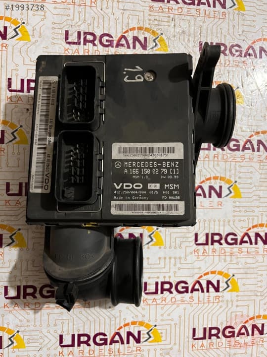 A1661500279 MERCEDS BENZ A-CLASS MOTOR BEYNİ