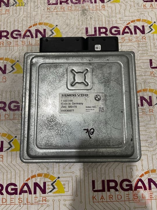 7553166 5WK90077 BMW 5 SERISI MOTOR BEYNİ