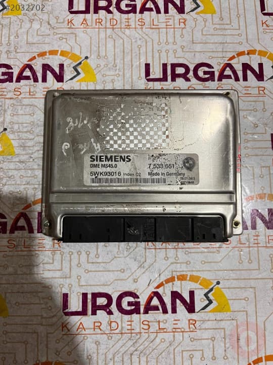 7533651 5WK93016 BMW 5 SERISI MOTOR BEYNİ