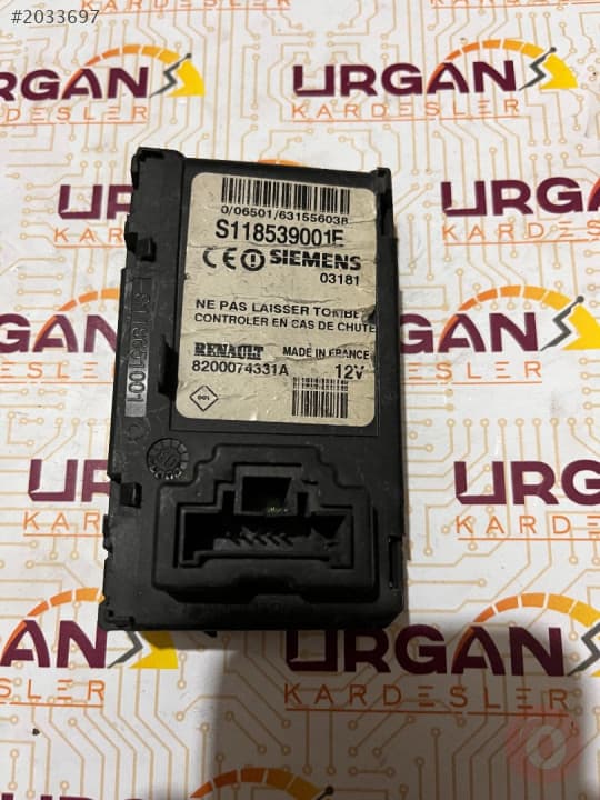 S118539001E RENAULT MEGANE KART OKUCUYU BEYNİ