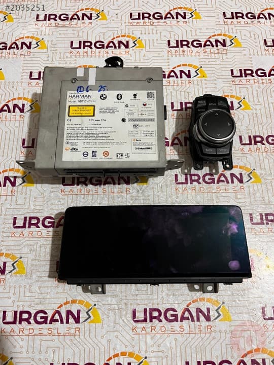 6844126 04 O BMW F36 F80 NBT+RADIO+JOYSTİCK SET