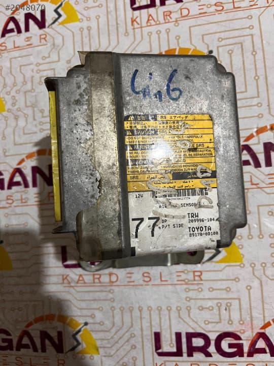 209996-104 89170-0D100 TOYOTA YARIS AIRBAG BEYNİ