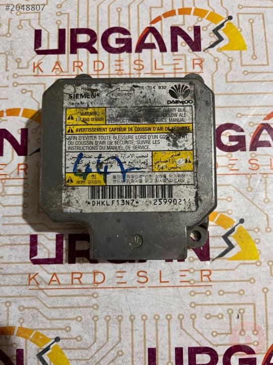 96314932 DAEWOO MATIZ AIRBAG BEYNİ