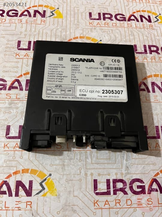 2305307 10R-03116 SCANIA RTC  KONTROL MODULU