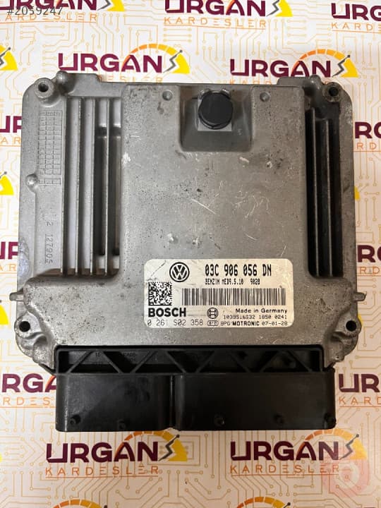 03C906056DN 0261S02358 MED9.5.10 VW GOLF MOTOR BEYNİ