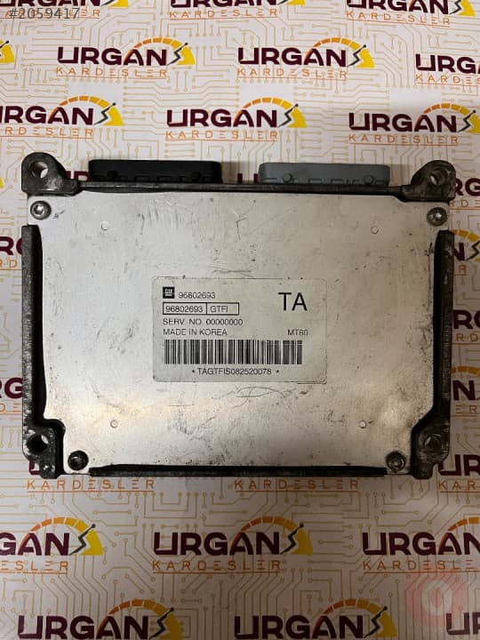 96802693 CHEVROLET AVEO 1.4 MOTOR BEYNİ