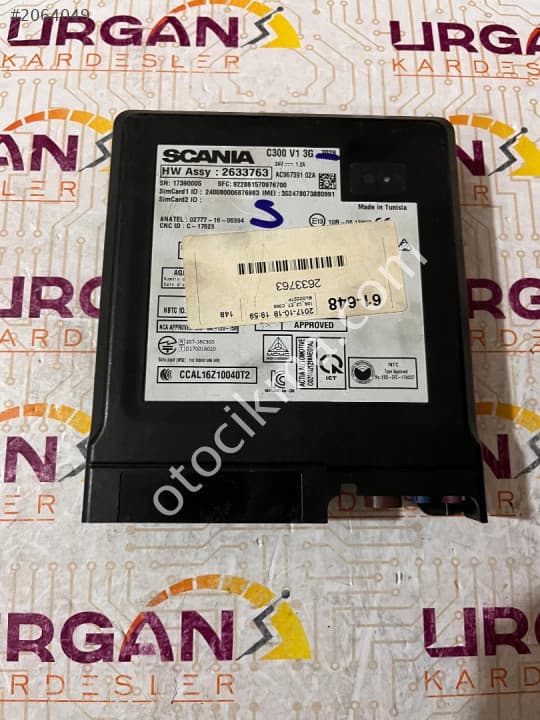 2633763 SCANIA RTC KONTROL UNITESI