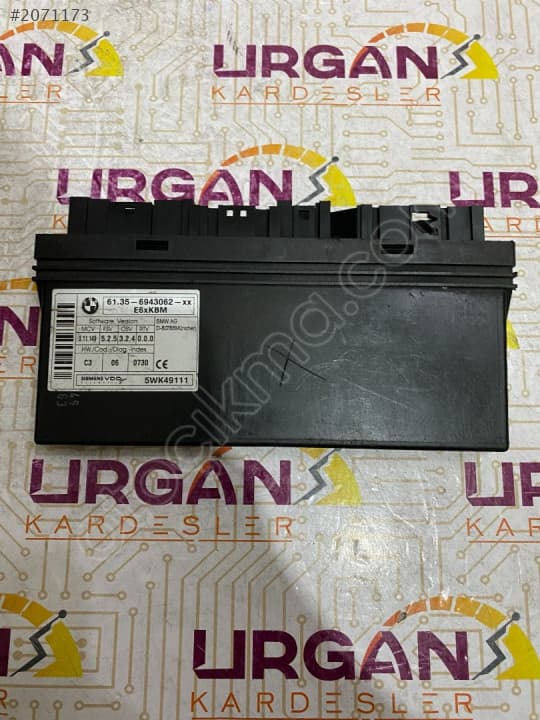 61.35-6943062 BMW E60 E61 E63 5 SERİSİ BCM KONFOR BEYNİ