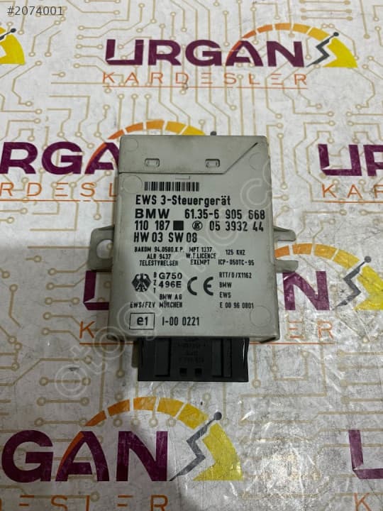 6135-6905668 BMW E39 E46 3 VE 5 SERİSİ EWS İMMO BEYNİ