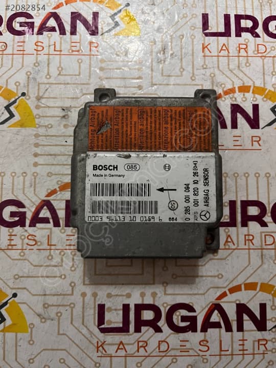 0018201026 0285001094 MERCEDES W140 S SERİSİ AIRBAG BEYNİ