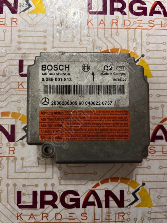2038206385 0285001813 MERCEDES W203 C-CLASS AIRBAG BEYNİ