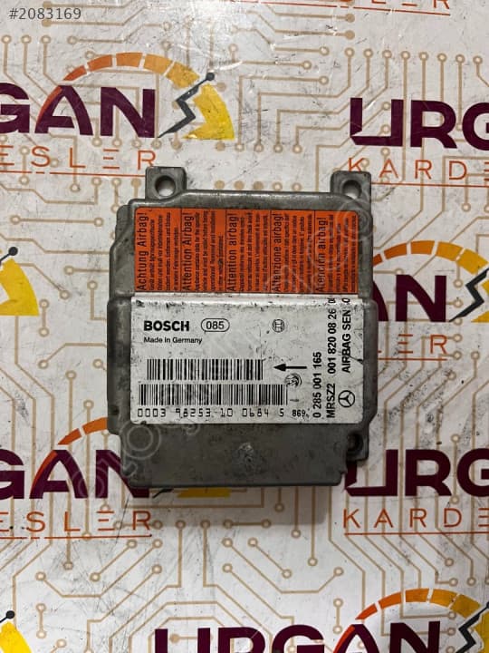 0018200826 0285001165 MERCEDES W170 C-CLASS AIRBAG BEYNİ