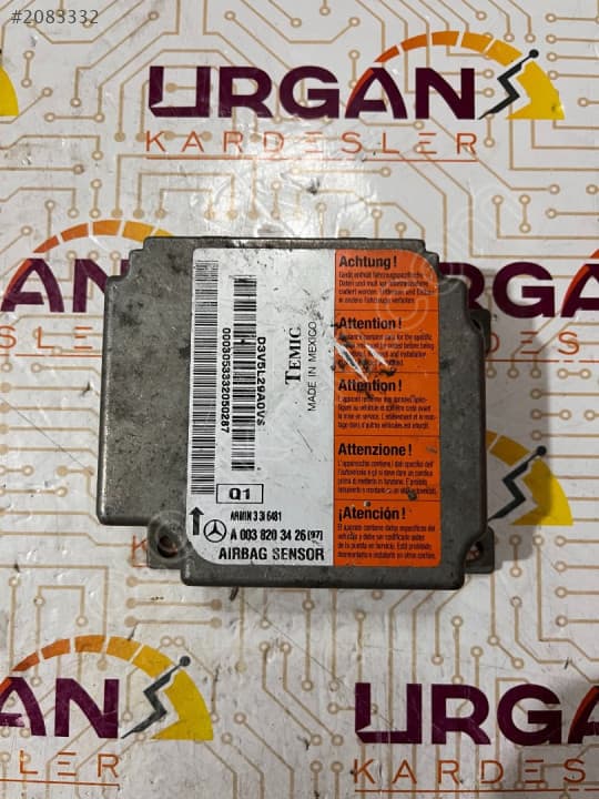 0038203426 MERCEDES-BENZ W210 E-CLASS AIRBAG BEYNİ