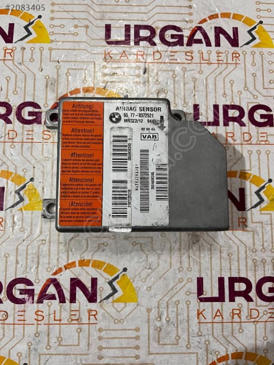 65.77-8372521 BMW E39 E46 3 VE 5 SERİSİ AIRBAG BEYNİ