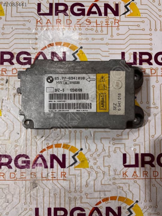 65.77-6941018 12245109 BMW E60 5 SERİSİ AIRBAG BEYNİ