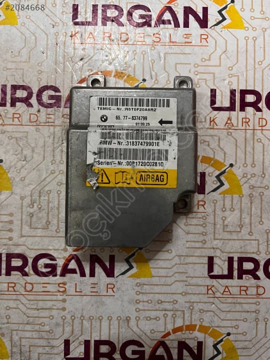 65.77-8374799 31837479901E BMW E36 3 SERİSİ AIRBAG BEYNİ