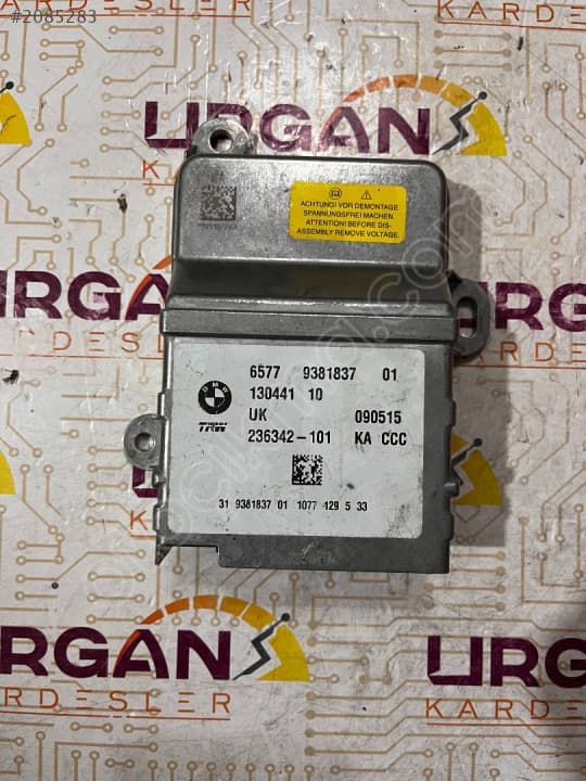 6577 9381837 13044110 F56 MINI COOPER  AIRBAG BEYNİ