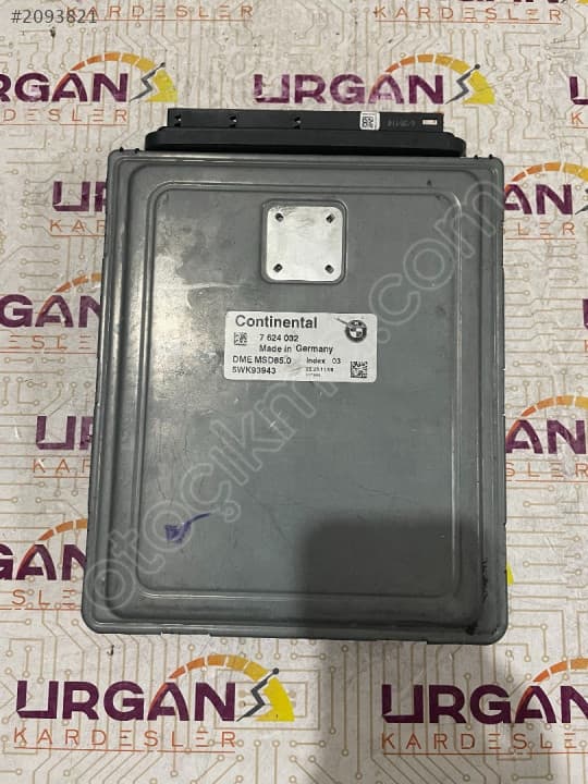 7624032 5WK93943 BMW F01 F07 5 VE 7 SERİSİ MOTOR BEYNİ