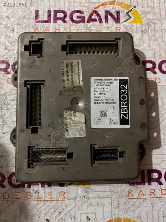 000761 MAN TGS ZBR032 KONTROL UNITESI