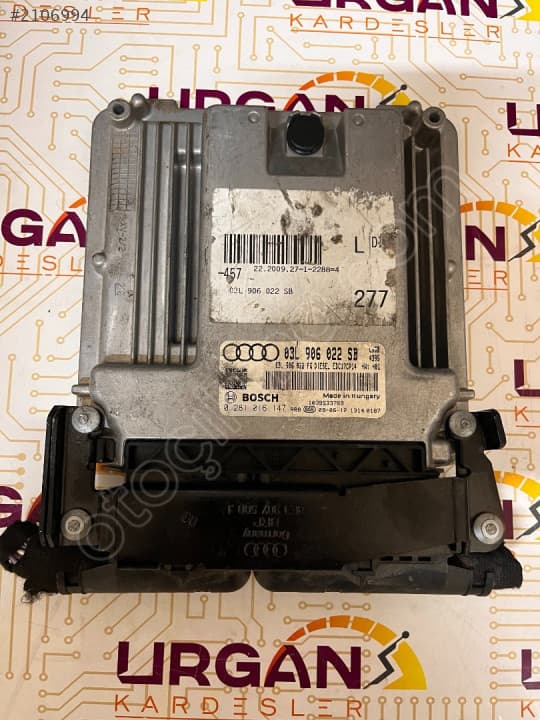 03L906022SB 0281016147 AUDI A6 2.0TDI MOTOR BEYNİ