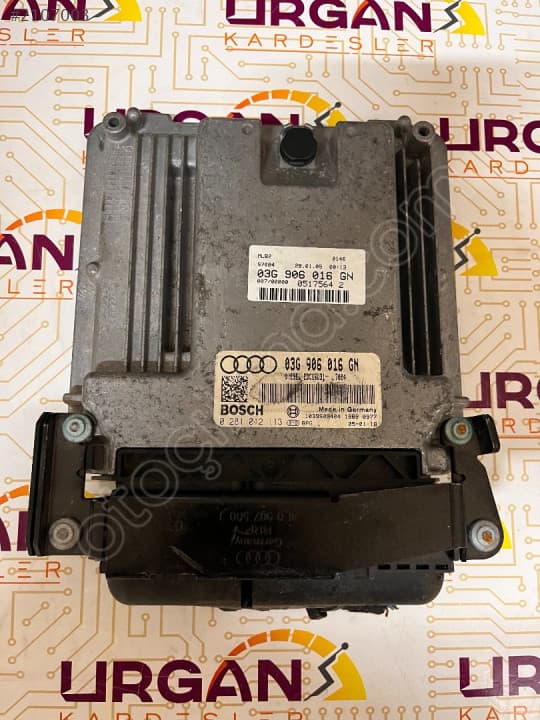 03G906016GN 0281012113 AUDI A4 2.0 TDI MOTOR BEYNİ