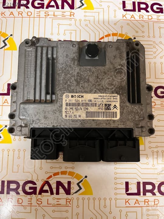 9666325380 0261S04616 MED17.4 PEUGEOT 308 MOTOR BEYNİ