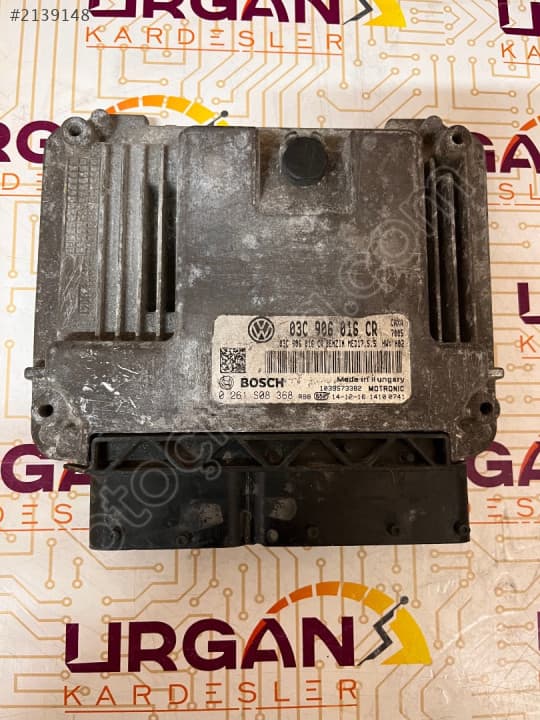 03C906016CR 0261S08368 SKODA RAPID 1.4 MOTOR BEYNİ