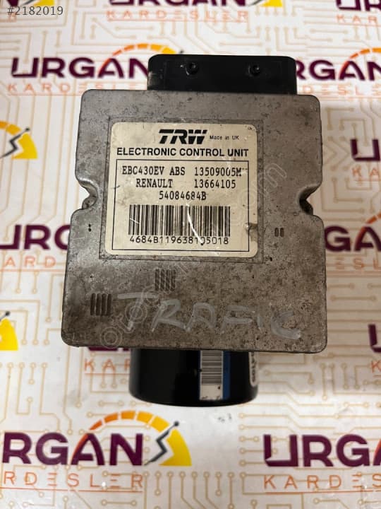 13509005M 13664105 54084684B RENAULT TRAFIC II ABS BEYNİ