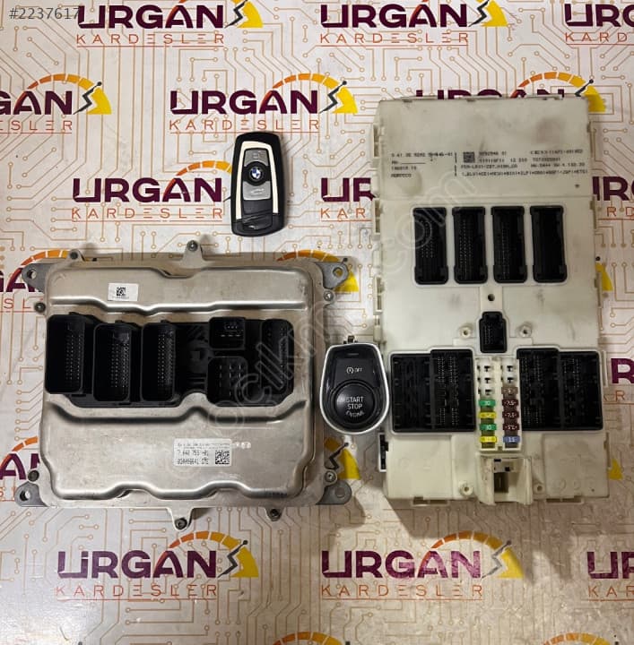 7 640 755-01  0261S08333  BMW F20 F30 1/3 SERİSİ BEYİN SETİ